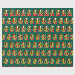Presente Papel de moldagem em picles de Natal