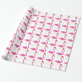 Presente Papel de moldagem Fa la la Flamingo Holiday