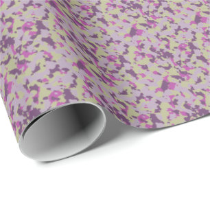 Presente Papel de Moldagem HAMbWG - Camuflagem Roxa