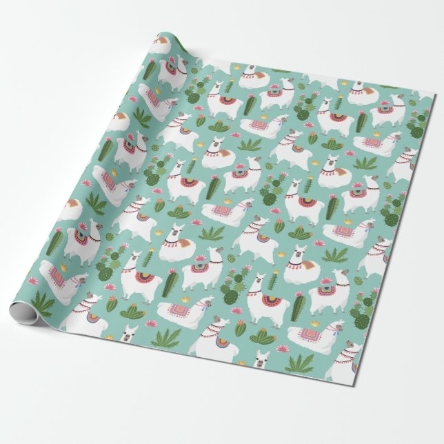 Presente Papel de moldagem Llamas (Desenrolado)