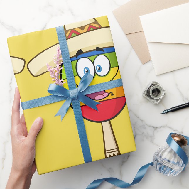 Presente Papel de moldagem maraca mexicano (Criador carregado)