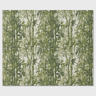 Presente Papel de moldagem para presentes em bambu