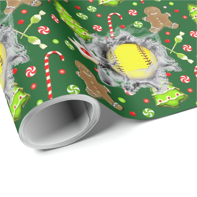Presente Papel de moldagem para presentes nas Férias de Nat (Ponta do rolo)