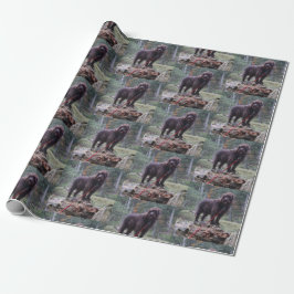 Presente Papel de moldagem personalizada de cães