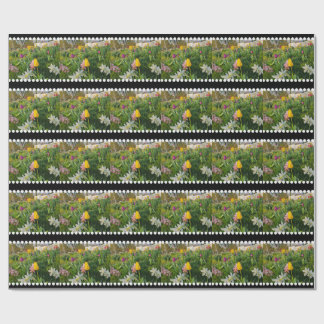 Presente Papel de moldagem personalizada Floral