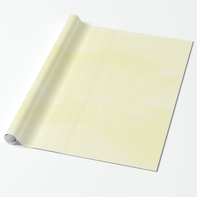 Presente Papel de moldagem por aquarela de Pastel amarelo (Desenrolado)