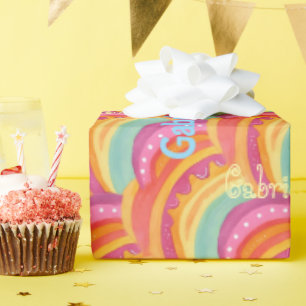 Presente Papel de moldagem por aquarela personalizada