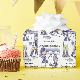 Presente Papel de moldagem por mola