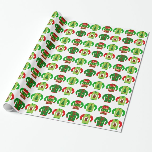 Presente Papel de molhação de natal suave (Desenrolado)