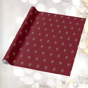 Presente Papel De Molho De Elfo De Natal Para Garota Tímida