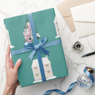 Presente Papel de Natal brilhante, brilhante, de 30 pol. x 