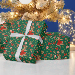 Presente Papel de Natal Ping Pong Temático para Amantes de