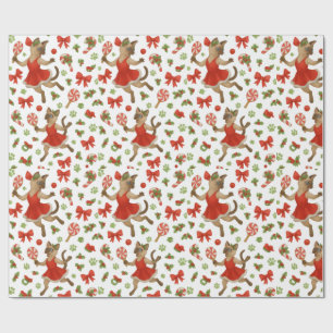 Presente Papel de Natal Ping Pong Temático para Amantes de