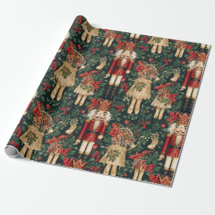 Presente Papel de Natal tradicional/clássico