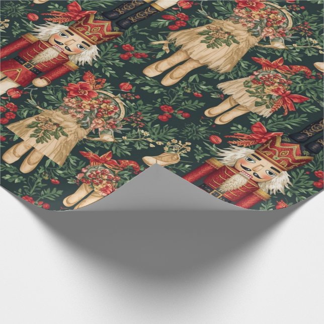 Presente Papel de Natal tradicional/clássico (Ponta)