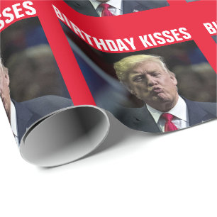 PRESENTE PAPEL DE NAVEGAÇÃO DO BEIJO DE HOJE DONALD TRUMP