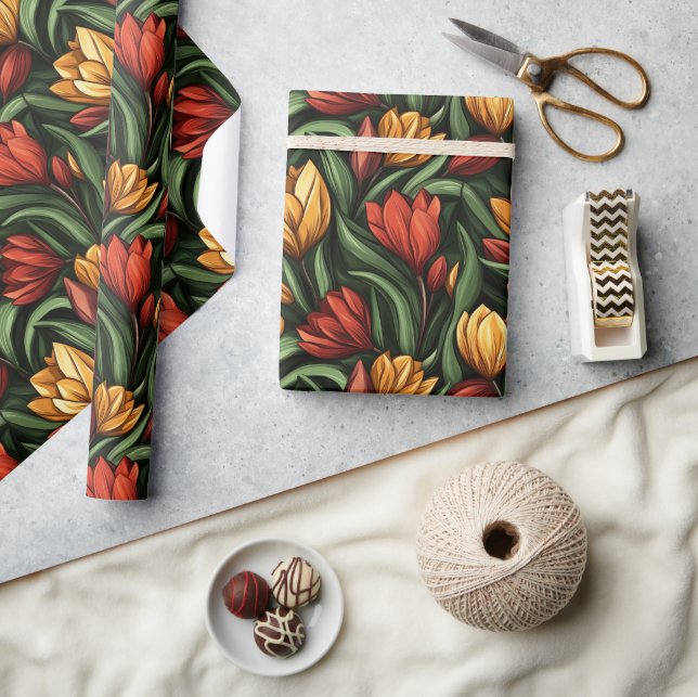 Presente Papel de ondulação da flor da pinça artística (Artesanato)