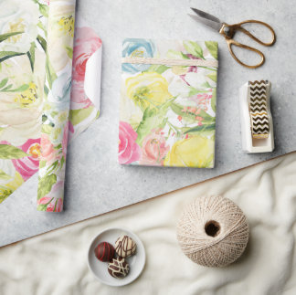 Presente Papel de ondulação das flores da primavera - Linda