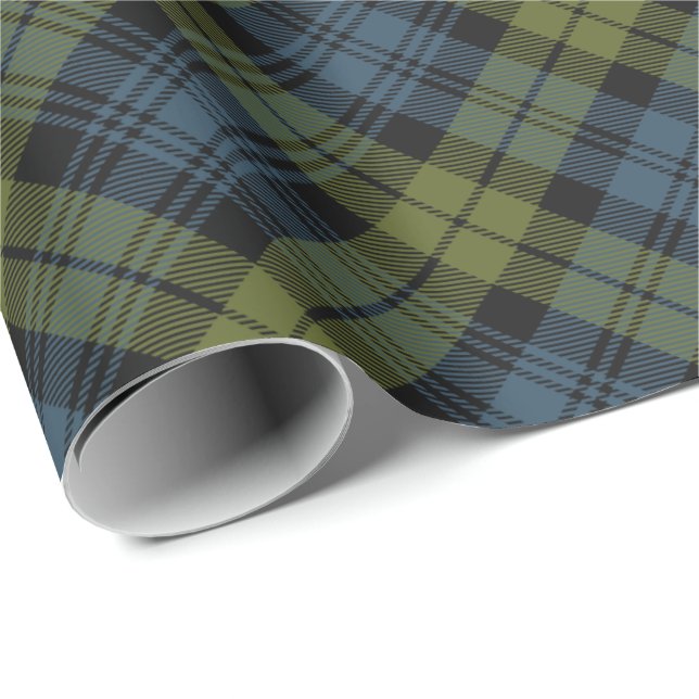Presente Papel de ondulação de Campbell Tartan (Ponta do rolo)