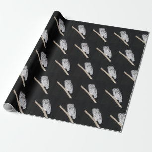 Presente Papel de ondulação de coruja