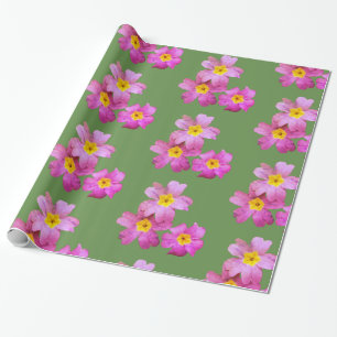 Presente Papel de ondulação de flores