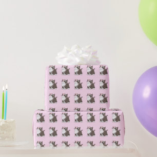 Presente Papel de ondulação de gato