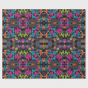 Presente Papel de ondulação de Grafite motivacional