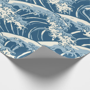 Presente Papel de ondulação de onda de Excelente japonês
