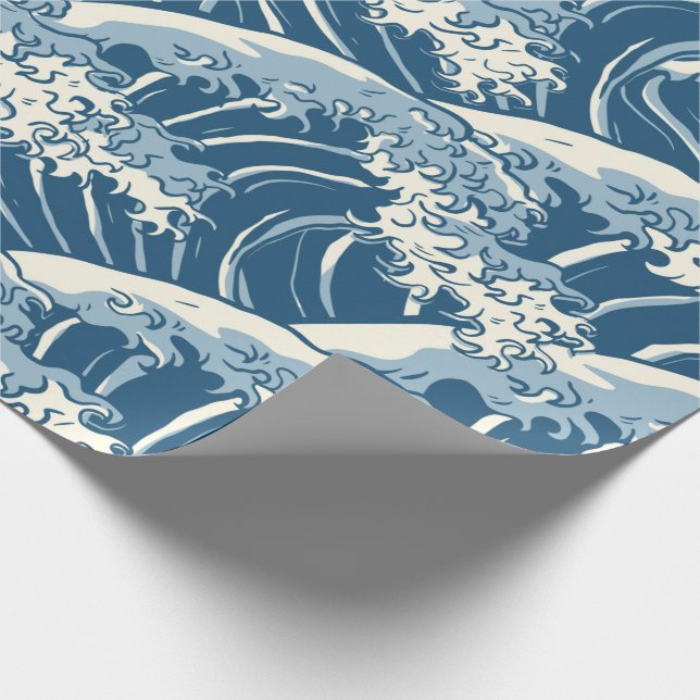Presente Papel de ondulação de onda de Excelente japonês (Ponta)