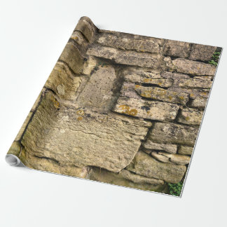 Presente Papel de ondulação de parede de pedra de algodão