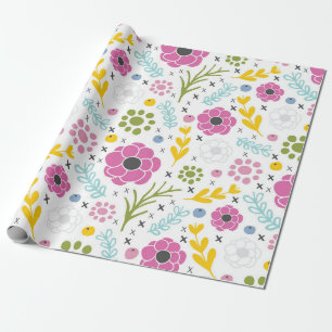 Presente Papel de ondulação de Primavera de ponta cruzada