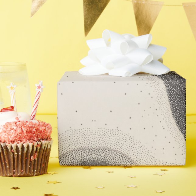 Presente Papel de ondulação de tonalidade geométrica modern (Festa de aniversário)