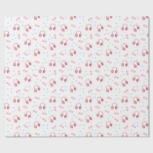 Presente Papel de ondulação do audiolivro Pink (Aberto)