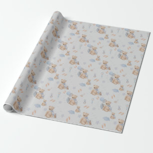 Presente Papel de ondulação do bebê de boho