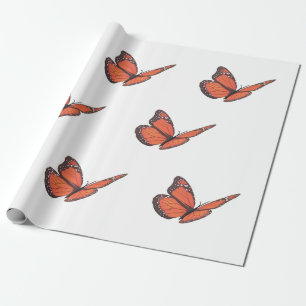 Presente Papel de ondulação do botão Monarch