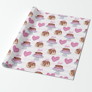 Presente Papel de ondulação em doces ameaças