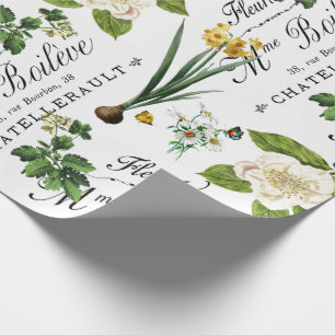 Presente Papel de ondulação em Primavera francês Vintage