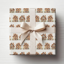 Presente Papel de ondulação para casas de pão de especiaria