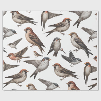 PRESENTE PAPEL DE PAREDE DE PÁSSAROS 