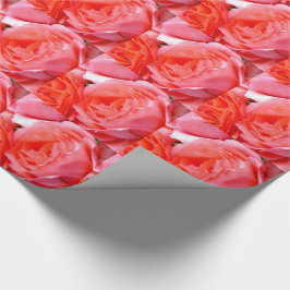 Presente Papel de Parede de Rosas Vermelhas Elegantes