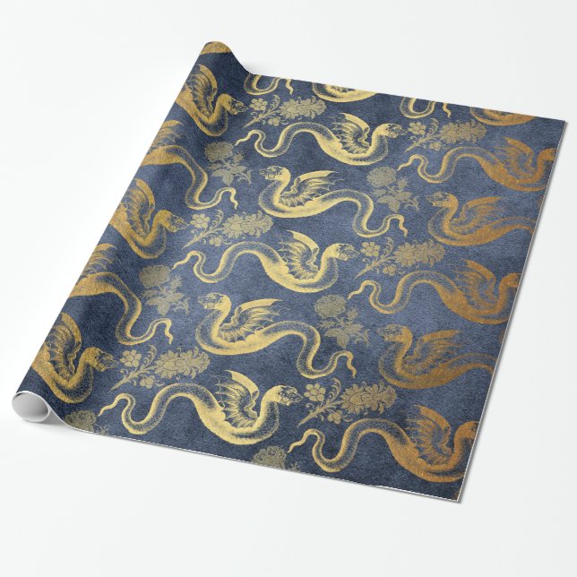 Presente Papel de parede do dragão da fantasia da mitologia (Desenrolado)