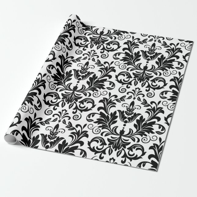 Presente Papel de parede no estilo Barroco. Fundo sem falha (Desenrolado)