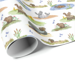 Presente Papel de Parede Toile de Roedores (Cores Originais