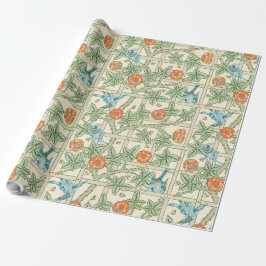 Presente Papel de Parede Vitoriano Treliça William Morris