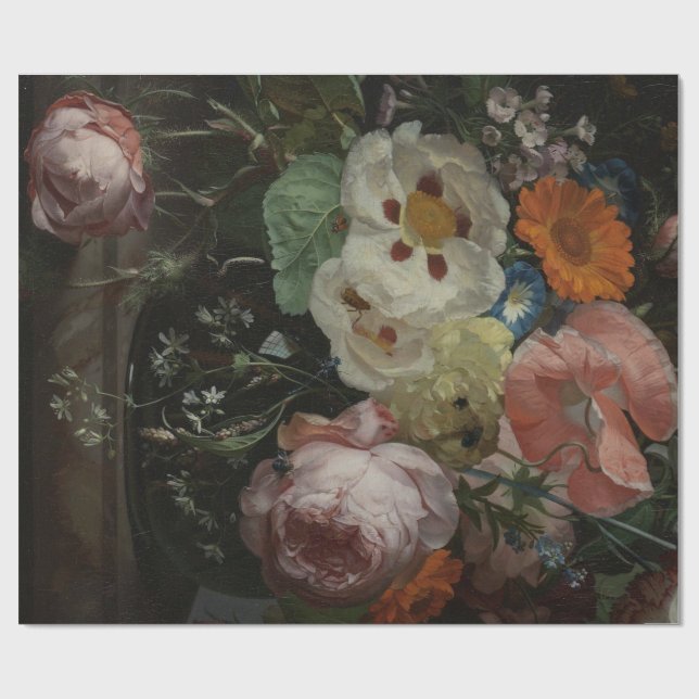 Presente Papel de poster floral das belas artes 60lb (Aberto)
