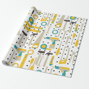 Presente Papel de quebra de hardware e ferramentas de const