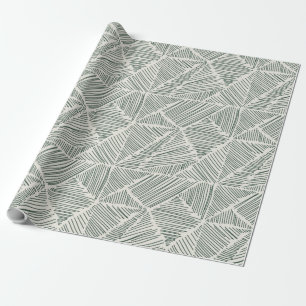 Presente Papel de quebra de marca verde