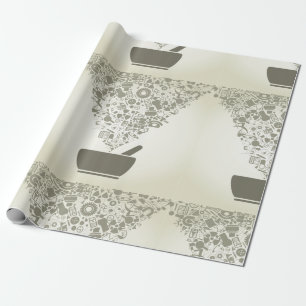 Presente Papel de quebra de objetos de ciência