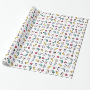 Presente Papel de quebra de padrão pandêmico