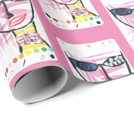 Presente Papel De Quebra - É Rosa
